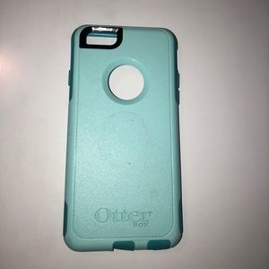 Teal & mint otter box iPhone 6s case